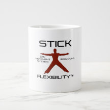 Stick Flexibility Jumbo Coffee Mug