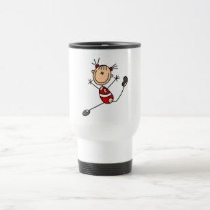 Stick Girl Gymnast Tshirts and Gifts Travel Mug