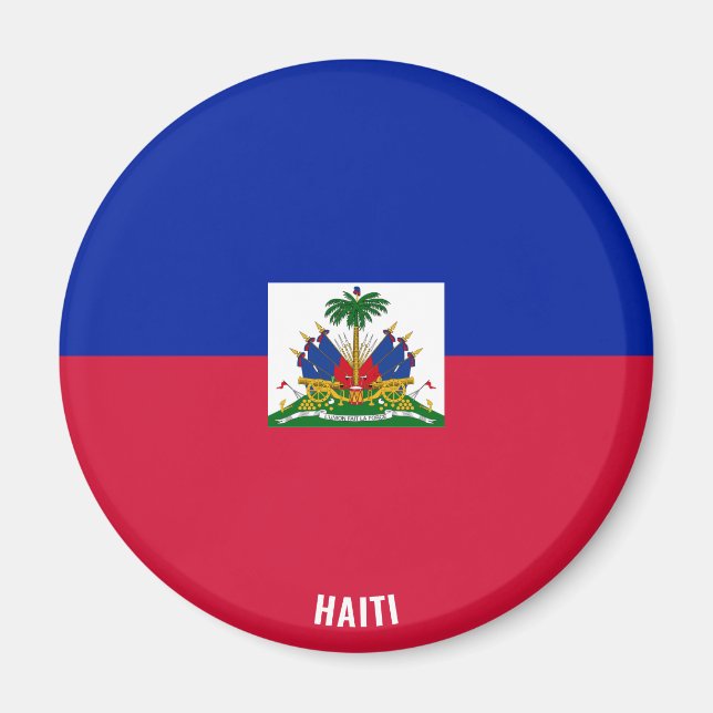 "Stick It" Charming Haiti Patriotic  Magnet (Front)