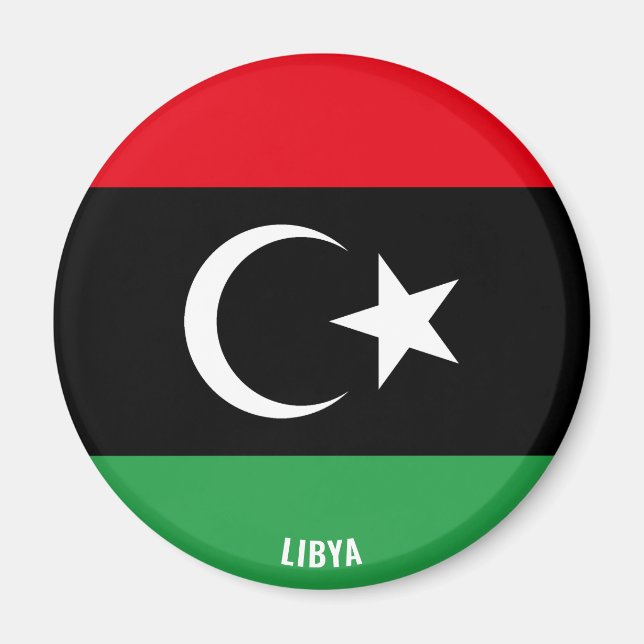 "Stick It" Charming Libya Patriotic Magnet (Front)