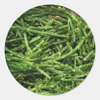 STICK IT - FRENCH SAMPHIRE CLASSIC ROUND STICKER