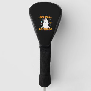 Stick or Treat Nurse Funny Halloween Costume Essen Golf Head Cover