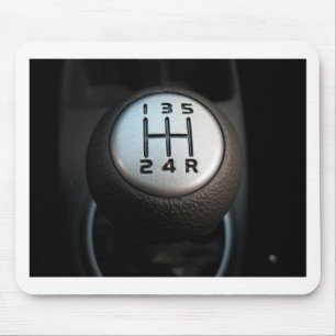 Stick Shift - Gear Box Mouse Pad