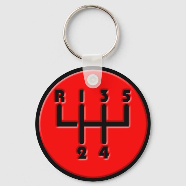 STICK SHIFT KEYCHAIN (Front)
