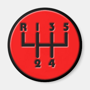 STICK SHIFT MAGNET