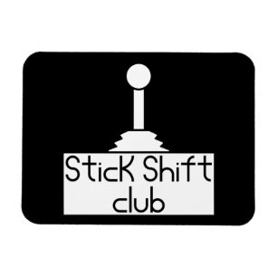 Stick shift magnet