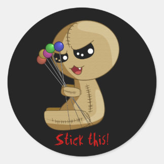 Stick this! classic round sticker