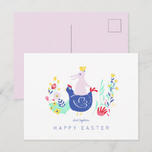 Stick Together Easter Postcard