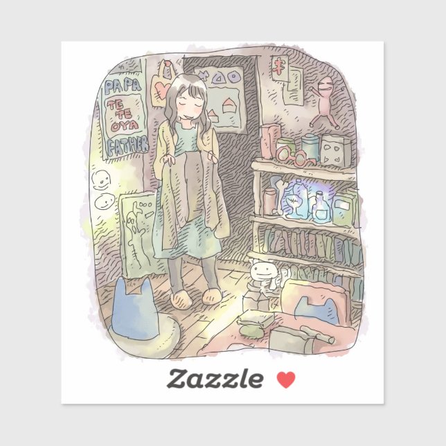 STICKER さやしごじ (Feuille)