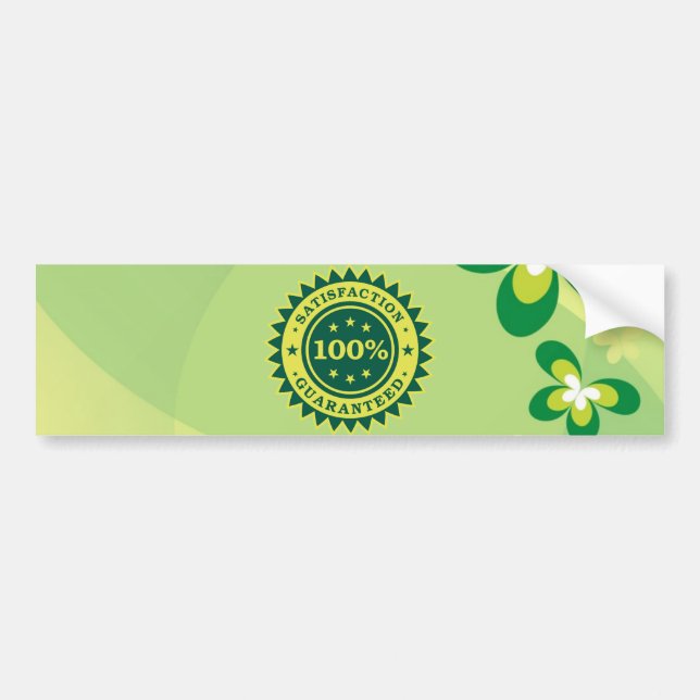 Sticker 100% Satisfaction Garantie (Devant)