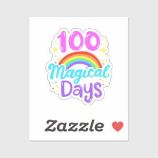 Sticker 100e jour d'école 100 jours 35