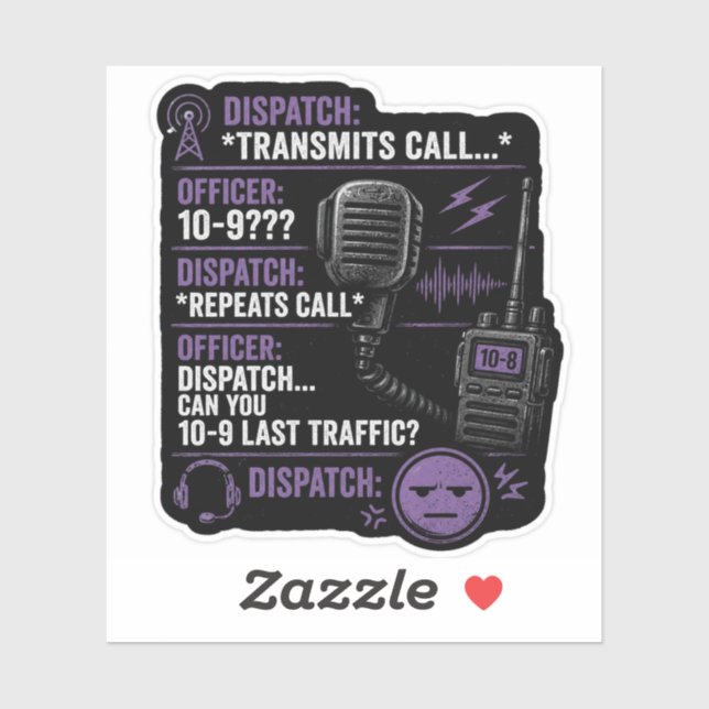 Sticker 10-9 Dernier Trafic ?  (Feuille)