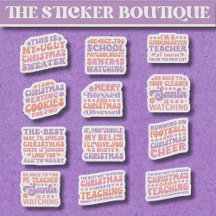 12 In One Festive Cute Retro Christmas Cheer