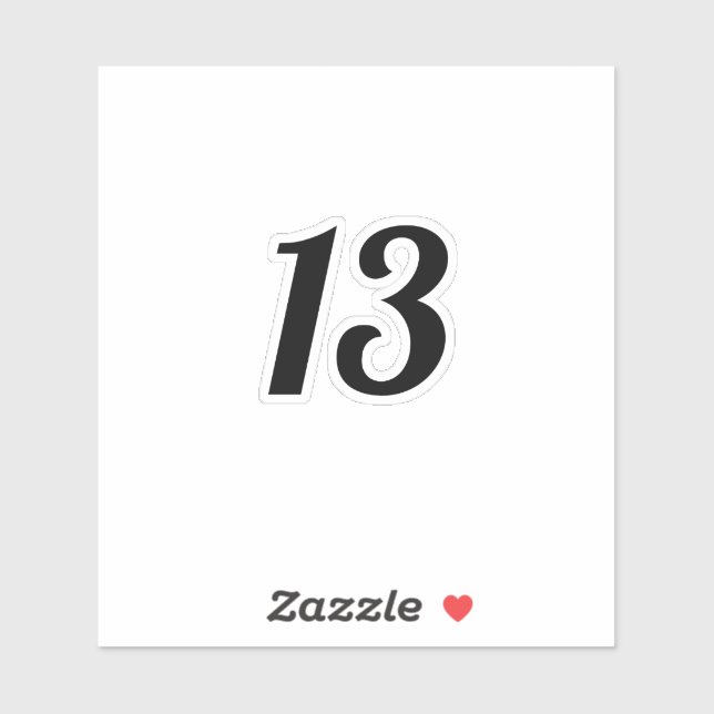 STICKER 13 (Feuille)
