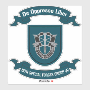 Sticker 19e Groupe des forces spéciales (aéroporté) 19e