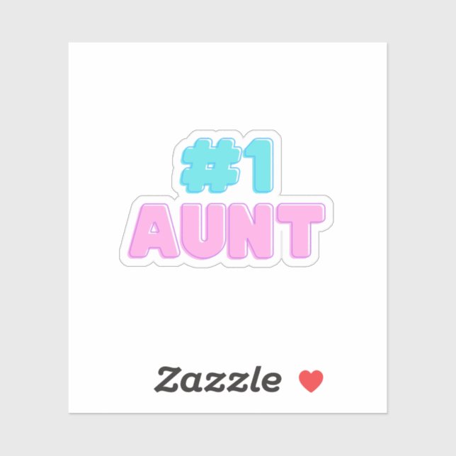 Sticker #1 Tante (Feuille)