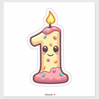 Sticker 1er anniversaire