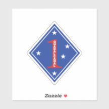 1re division maritime Patch (États-Unis)