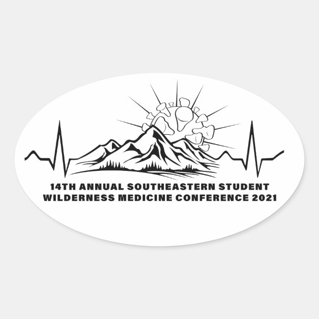 Sticker 2021 Student Wilderness Medicine (Devant)