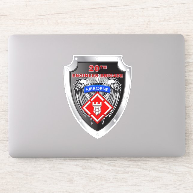 Sticker 20e brigade du génie aéroportée (Ordinateur)