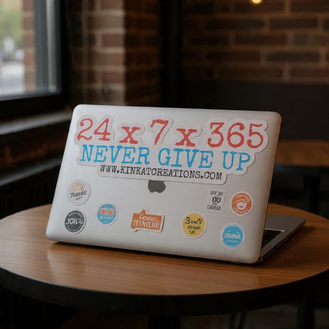 STICKER 24X7X365 (Créateur téléchargé)