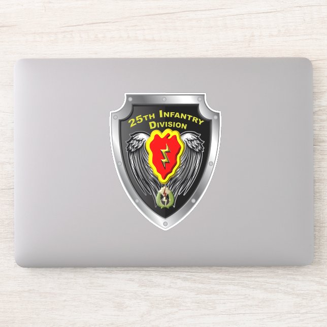 Sticker 25e division d'infanterie "Foudre tropicale" (Ordinateur)