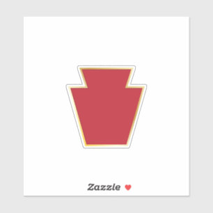 Sticker 28e insigne de la division d'infanterie