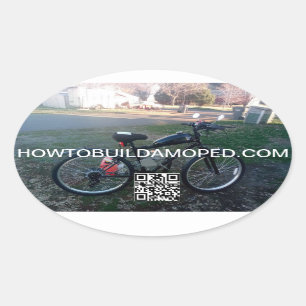 Sticker 2-Stroke Clutch Cover Decal 80cc 66cc 48cc