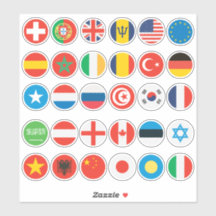 30 Pays Drapeau Design of USA, Germany & More