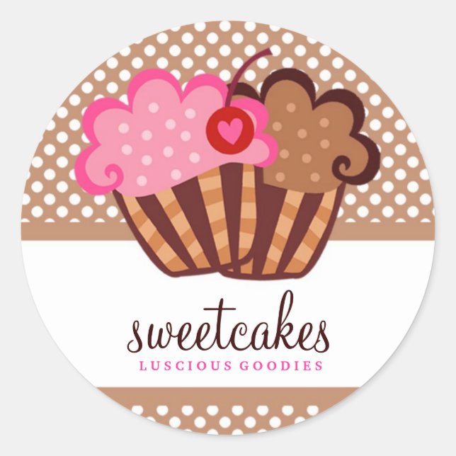 Sticker 311 Sweet Cakes Cupcake (Devant)