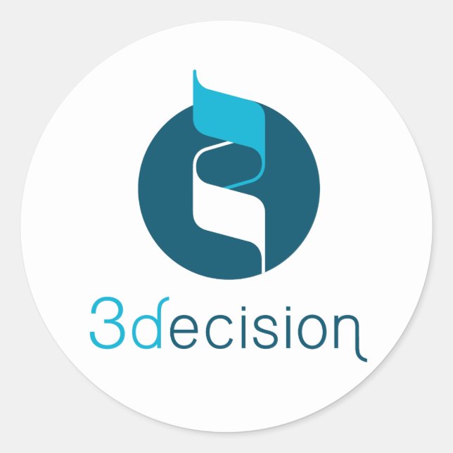 Sticker 3decision (Front)