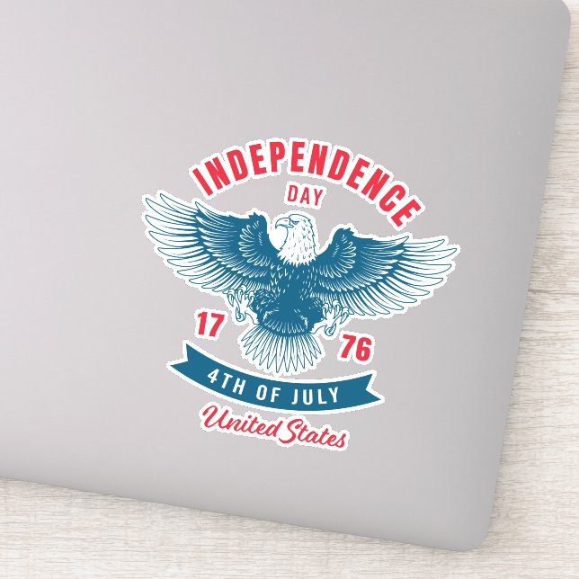 Sticker 4 juillet (Détail)