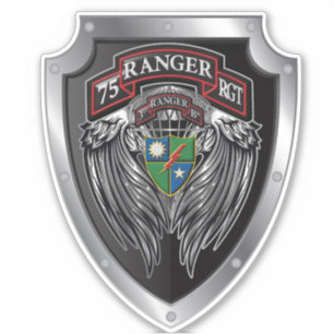 Sticker 75e régiment de Rangers 3e Bataille "Les Rangers 