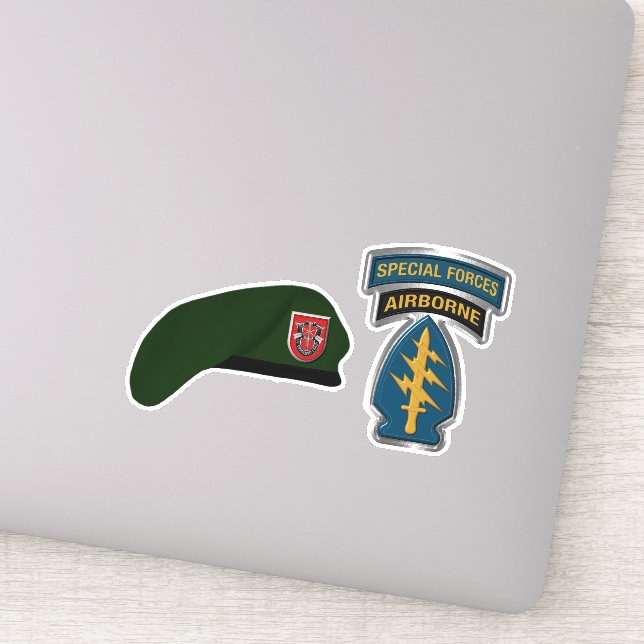 Sticker 7e Groupe des forces spéciales aéroporté (Détail)