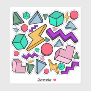 Sticker 80s esthétique Vintage rétro