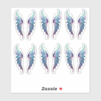 Sticker à aile velue