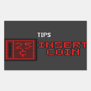 Sticker à bac pour insertion personnalisable