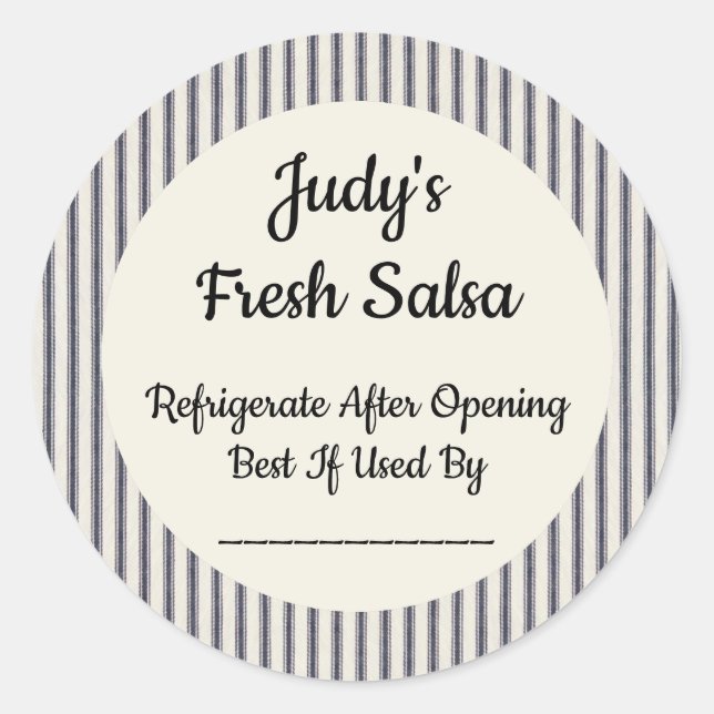 Sticker à baguette de prélèvement produit personna (Devant)