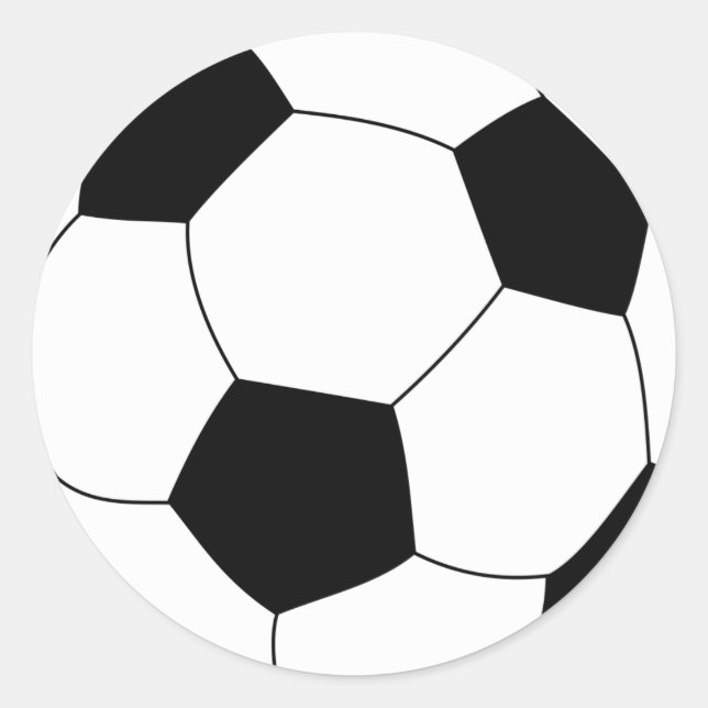 Sticker à balle de football (Devant)