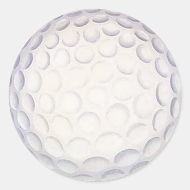 Sticker à balle de golf (Devant)
