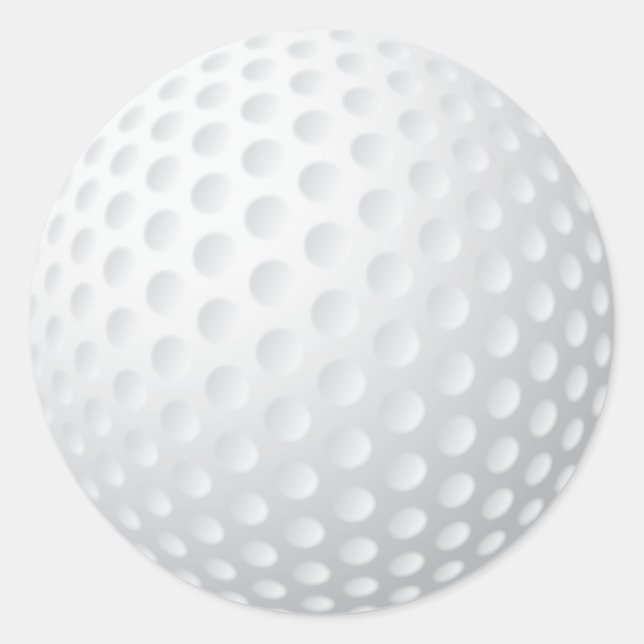 Sticker à balle de golf (Devant)