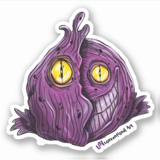 Sticker à balle de Radicchio (Devant)