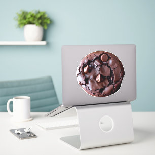 Sticker à biscuits au chocolat double