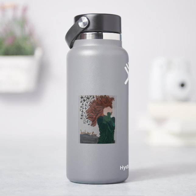 Sticker à bouteille d'eau "Bird Set Free" (HydroFlask)