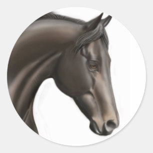 Sticker à cheval Thoroughbred