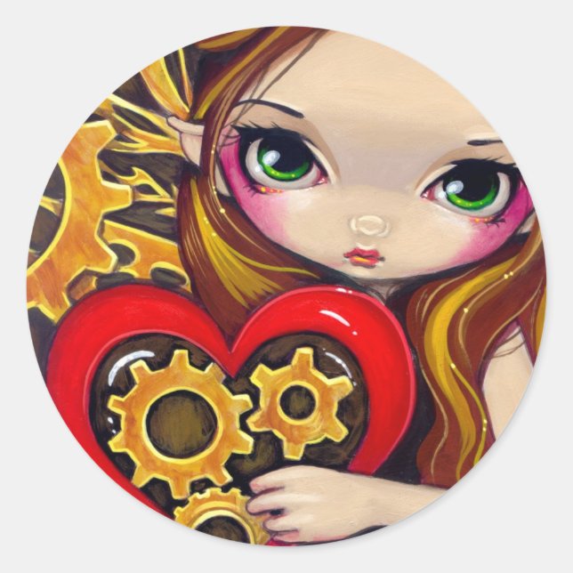Sticker "A Clockwork Valentine" (Devant)