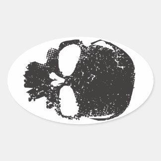 Sticker à crâne Delta