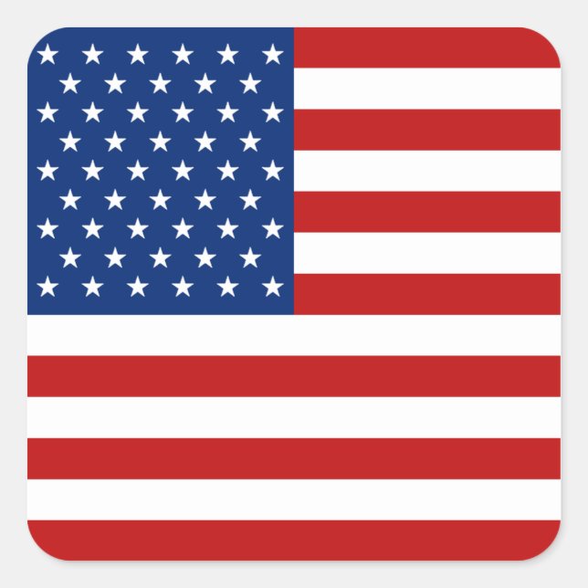 Sticker à drapeau américain (Devant)