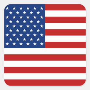 Sticker à drapeau américain