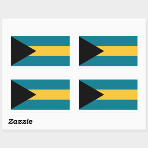 Sticker à drapeau des Bahamas